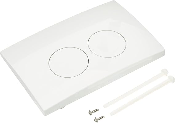 Geberit 115125111 Delta 21 115.125.111 Actuator, Inspection Plate White, 245 x 165 x 14 mm