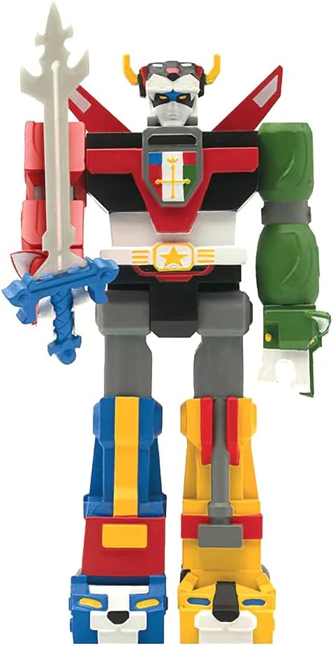 Super7 Voltron Defender of the Universe (Shogun) - 3.75" Voltron Action Figure with Accessory Vintage Collectibles and Retro Toys