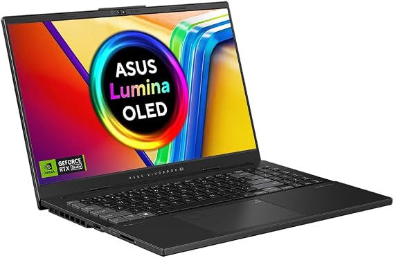 ASUS Vivobook Pro OLED N6506CU Laptop | Intel Core Ultra 9 285H | NVIDIA GeForce RTX 4050 | 16GB RAM | 1TB PCIe SSD | 15.6" 3K 120Hz OLED Screen | Windows 11