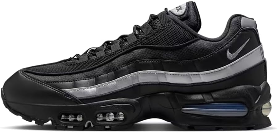 Air Max 95 OG Big Bubble Black White Metallic Silver