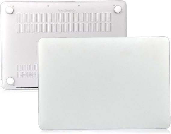 McStorey MacBook Pro 13 İnç M1 M2 Kılıf A2338 Uyumlu | Mat Sert Koruyucu Kapak Hard Case | A1706 A1708 A1989 A2159 A2251 A2289 Uyumlu İnce Hafif Buzlu Laptop Kılıfı Şeffaf