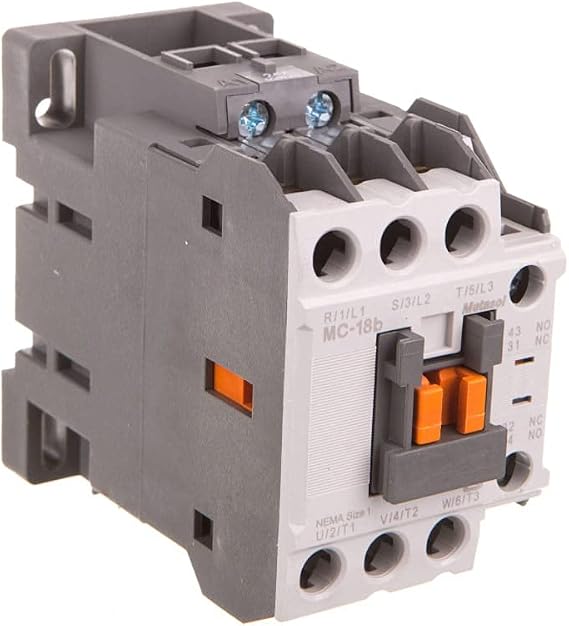 LS Industrial MC-18B-AC24 18 AMP 3 Pole Electrical Contactor with a 24 volt AC coil