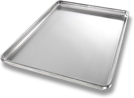 Chicago Metallic Half-Size StayFlat Sheet Pan, 18 Gauge Aluminum