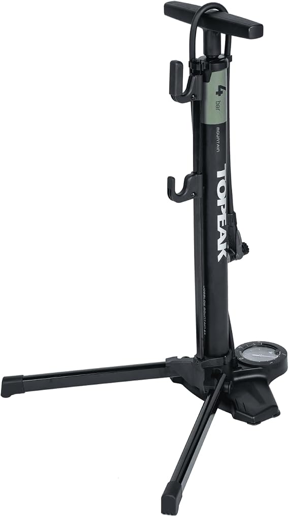TOPEAK Unisex - Adult Transformer Mountain EX Pump, Black and Yellow, 65.9 x 23.6 x 24.3 cm
