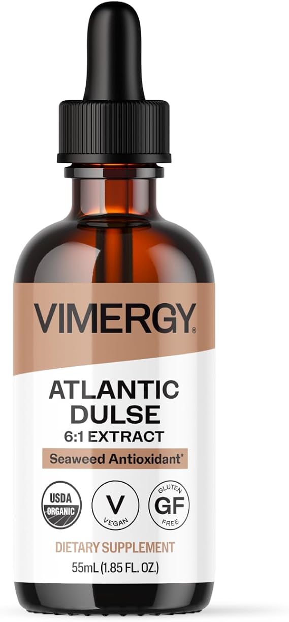 Vimergy Atlantic Dulse Liquid Supplement, Organic Extract 55 Servings & mL