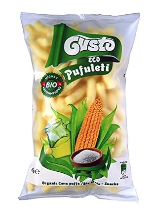 Gusto Eco Pufuleti Organic Corn Puffs 85grams