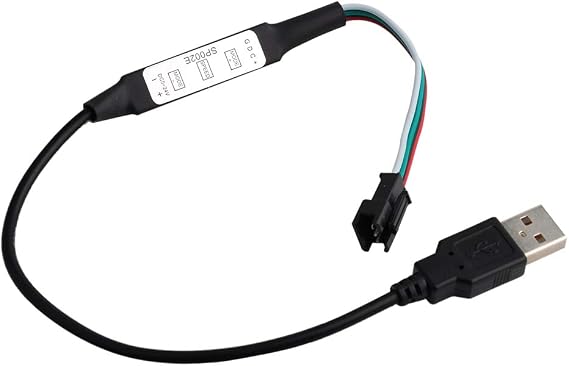 DC5-24V USB Remote Controller for WS2812B WS2811 SK6812 LED Strip