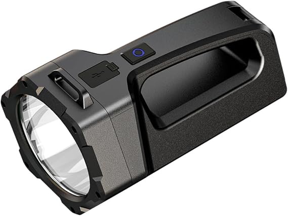 Rechargeable Spotlight Super Bright 100,000LM IP68 Waterproof Long Lasting Spotlight Searchlight