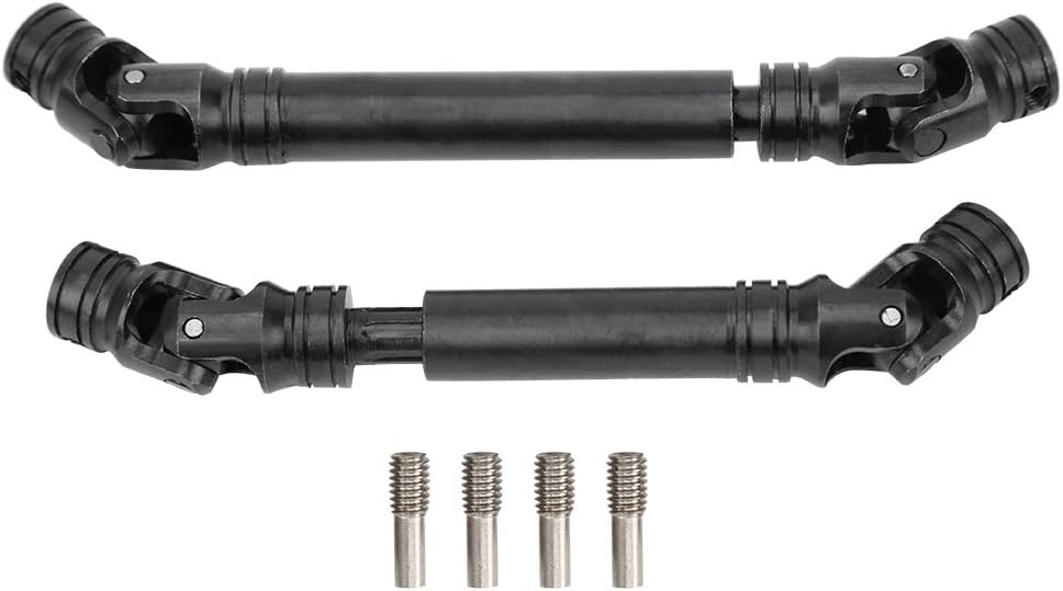 2Pc Steel Multiple Spline Drive Shaft for TRAXXAS TRX4 for Land Rover Defender RC Car