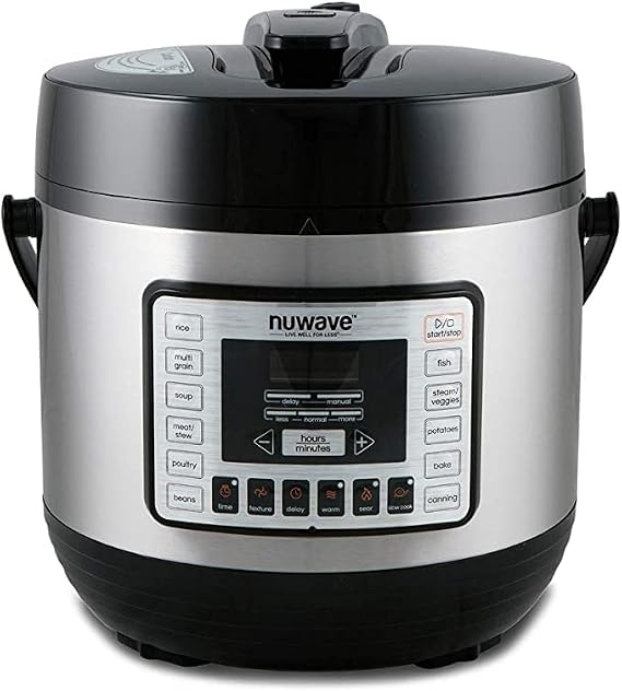 Nuwave Nutri-Pot 6-Quart Digital Pressure Cooker with Sure-Lock Safety System