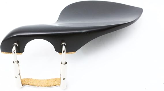 Yinfente Left Hand Violin Chin Rest 4/4 Full Size Ebony Wood With Chin Rest Clamp Fiddle Violin Bracket (left hand)