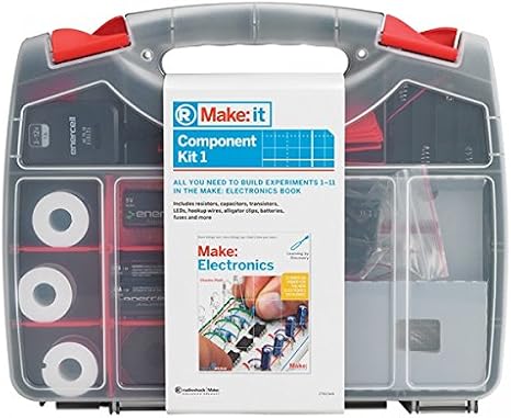 Make: Electronics Component Pack 1 - Follows The 1st ed. (2009) of Make: Electronics Learning Through Discovery by Charles Platt