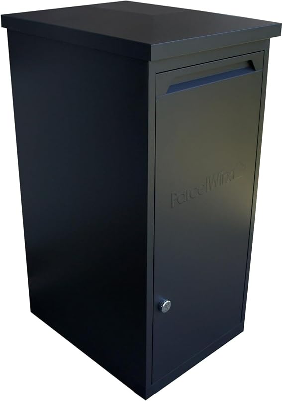 RTS Home Accents Parcelwirx Secure Package Delivery Box Locker, Graphite
