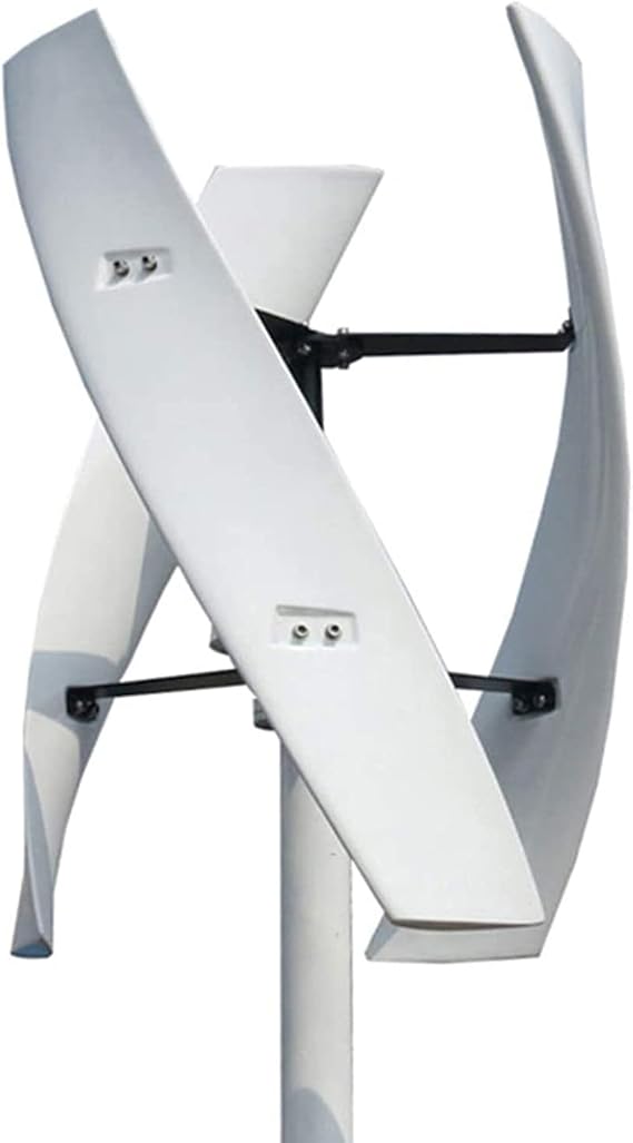 3000W Vertical Axis Wind Turbine Generator, 48V 96V 120V 220V 3 Phase 50HZ 3 Blades Windmills Home Use