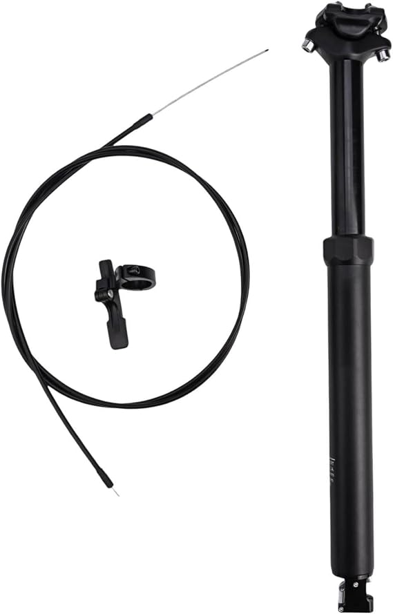 Internal Cable Routing Dropper Seatpost 31.6mm Aluminum Alloy Bicycle Seat Post Telescopic Height Adjustable Mountain Bike Seatpost With Remote Control