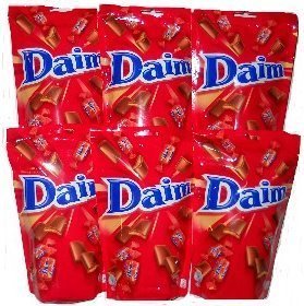 Daim Chocolate Bags (6-Pack) by Daim