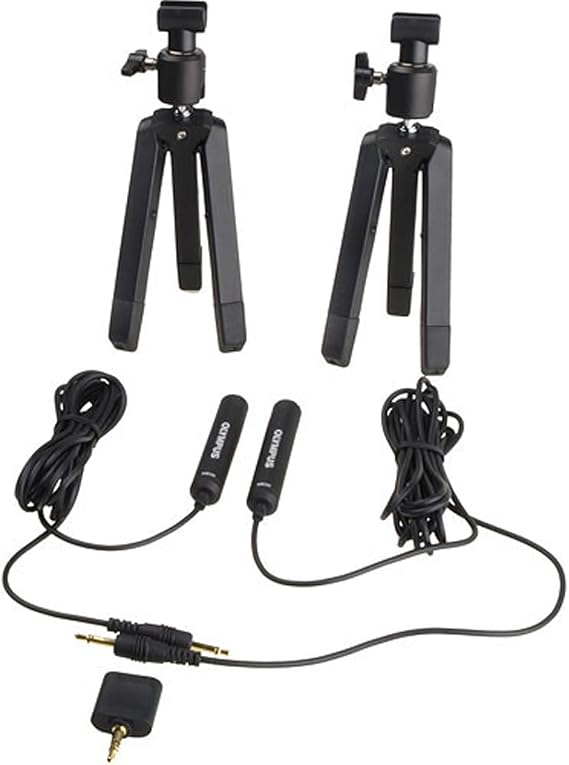 OM SYSTEM Olympus ME30W 2-Channel Professional Microphone Kit