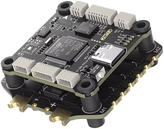Flight Controller Stack with 4-in-1 ESC and 16MB Black Box for FPV Racing Drones Compatible with BetaFlight