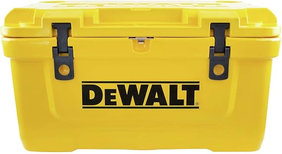 DEWALT 65 Qt Hard Sided Thick Wall Insulated Portable Ice Chest-Cooler