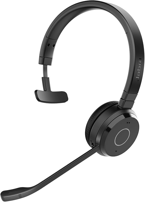 Jabra Evolve 65 TE - USB-A MS Mono Wireless Headset/Music Headphones