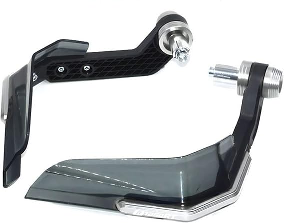for BMW R1250RT R 1250 RT 2018 2019 2020 2021 2022 Motorcycle Handguard Grips Handle Shield Hand Guard Protector Windshield (Color : A-Silver)
