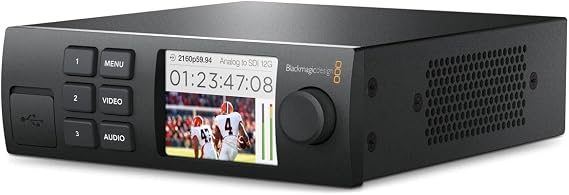 Blackmagic Design 003376 Converter Accessories Teranex Mini Rack Smart Panel Color LCD Screen