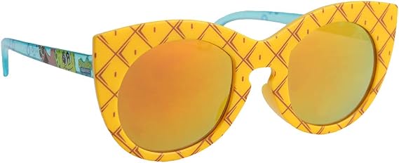 ARKAID Sun-Staches Spongebob Pineapple Sunglasses for Kids Dress Up Child Sunglasses UV 400 One Size Fits Most Kids Multi