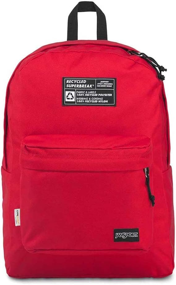 JANSPORT Recycled superbreak, Red, One Size