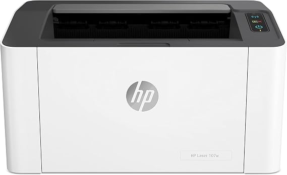 HP Laser 107w Wireless Black & White Laser Printer (A4/USB Printer)
