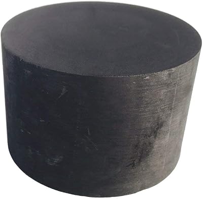 OTOOLWORLD 99.9% Purity Graphite Ingot Block EDM Graphite Plate Milling Surface 75MMx50MM