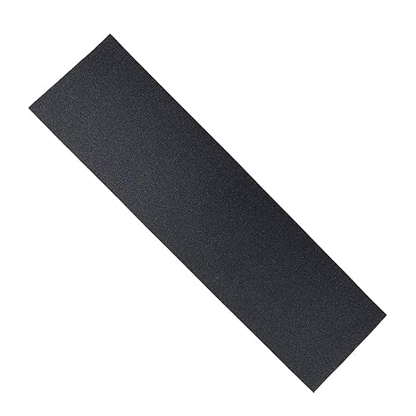 Skateboard Grip Tape 9" x 33" Non-Slip Griptape Coarse Grit Single Sheet (Black)