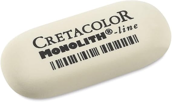 Cretacolor : Monolith Eraser - Large, White, (15-30-022)