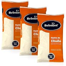 Belmont Harina De Chuno de Peru | Peruvian Dried Potato Flour 3 Pack