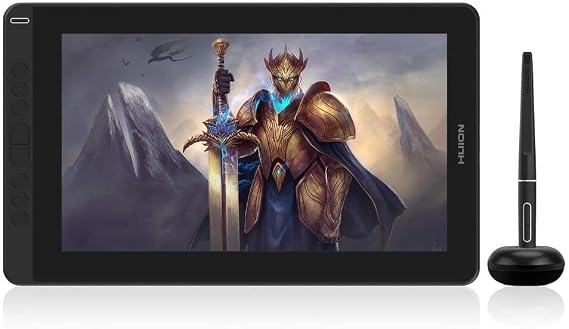 Huion Kamvas 13 IPS Panel Full HD LCD Grafik Tablet 36.65cm x 21.74cm, 8192 Kademe Basınç Hassasiyetli, 120% sRGB, 5080LPI Çözünürlük (HUGS1331)