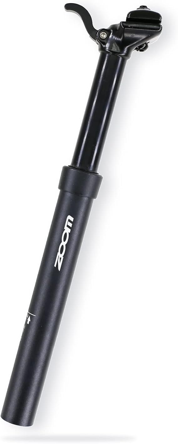 Bike Dropper Seatpost Jump Seat Post 100mm Travel Manual Control Lever Height Adjustable Seatpost Hydraulic 375mm
