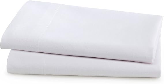 Pillow Cases Basic White T-180 55/45 Cotton/Poly - Industry Standard Percale. (24, 20x30(Standard))
