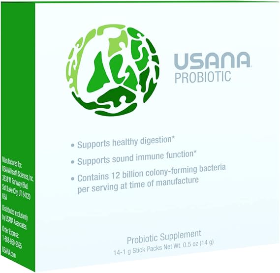 USANA - Probiotic Digestive Health Supplement - 14 Stick Packs