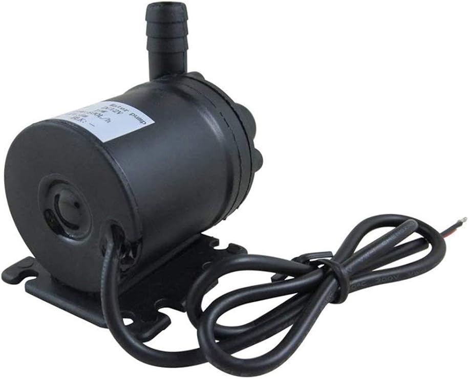 DC 12V Brushless Magnetic Drive Centrifugal Submersible Water Oil Pump Ultra Quiet 800L/H 5M/16ft for Fish Tank Fountain Pool Pond Aquarium Solar Circulation System Water Circulation System