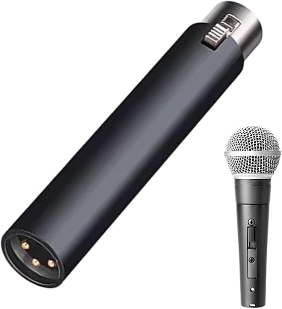 Microphone Preamp Booster Compact Dynamic Gain Vocal Amplifier