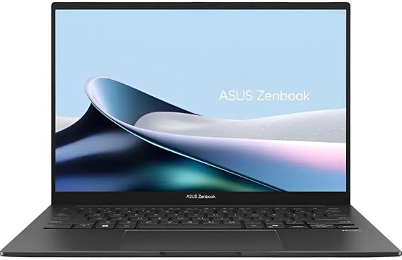 ASUS Zenbook 14 OLED Laptop / 14" WUXGA OLED Touchscreen / 16 Cores Intel Ultra 9 285H / Intel Arc 140T Graphics / 16GB LPDDR5 1TB NVMe SSD/Backlit Keyboard Thunderbolt 4 Wi-Fi 7 / Win11 Home