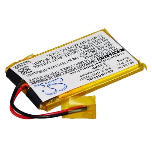 3.7v Compatible with Battery Ultralife HS-9, UBC322030 UBC322030, UBP008