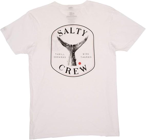 Salty Crew Fishstone Premium S/S Tee - Men's Fashion Casual Short Sleeve T-Shirt Cotton - Regular Fit
