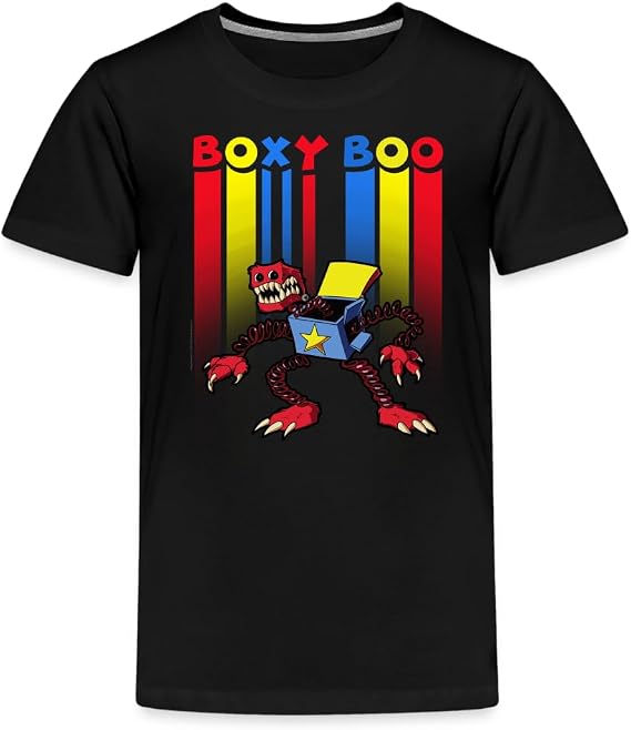 Poppy Playtime - Boxy Boo Stripes T-Shirt (Kids)