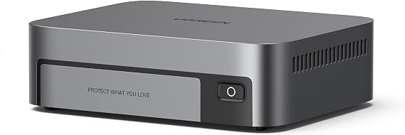 UGREEN DXP480T Plus 4 Bay All-Flash SSD NAS, 10-Core CPU, 8GB DDR5 RAM