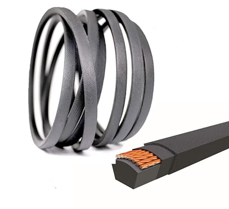 Garden Tiller Drive Belt 1/2" x 24.82" for 754-04123 954-04123 Bolens, MTD, Yard Machines, Husky, Troy-Bilt