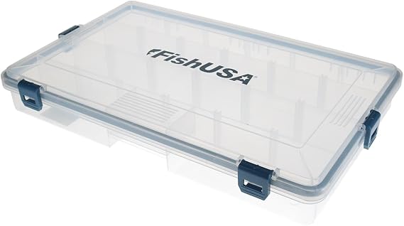 FishUSA Flagship Large Waterproof Tackle Box