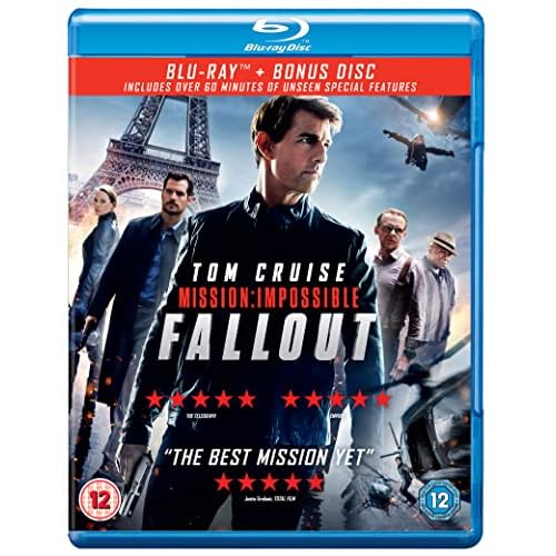 Mission: Impossible - Fallout (Blu-ray + Bonus Disc) [2018] [Region Free]