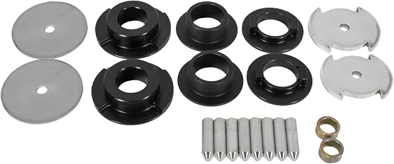BMR Suspension BK063 Rear Cradle Lockout , Black