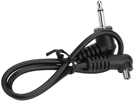 3.5mm to Male Flash PC Sync Cable with Screw Lock