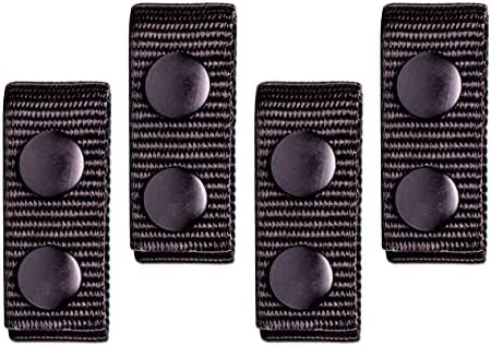 OZXTYO Double Snap Belt Keeper - Nylon Duty Keepers Fit 1.522.25 inch Tactical, Police, Security Belt Fixing
